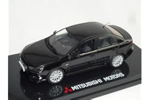 VITESSE Mitsubishi Lancer Limousine Schwarz Mit Frontlippe Ab 2007 8. Generation Cyo 1/43 Modell Auto Modellauto