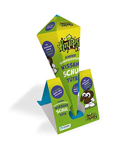 Preisvergleich Produktbild Happy Kidz Schultüte - Schoko Glückskekse (1Box = 15 Kekse)