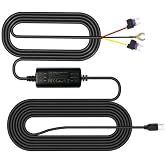 Coverzone 3 Metre Type-C Araba Hardwire G&uuml;&ccedil; Kablosu 12/24V-5V D&ouml;n&uuml;şt&uuml;r&uuml;c&uuml; &ndash; Otomobil Uyumlu S&uuml;rekli G&uuml;&ccedil; Kaynağı, Park Modu De