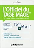 L'officiel du TAGE MAGE - Le manuel officiel de préparation au TAGE MAGE