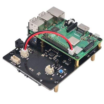 Preisvergleich Produktbild RanDal Suptronics Ssd / Hdd Erweiterungsboard + Metallgehäuse - Schwarz