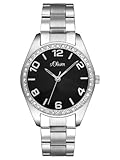 s.Oliver Time Damen Quarz Uhr mit Edelstahl Armband