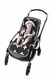 Simply Good Stroller Liner Universal Einlage für Kinderwagen Kindersitz Auflage Buggy Babytrage Sitzfutter mit Memory Schaumstoff Polsterung - 3