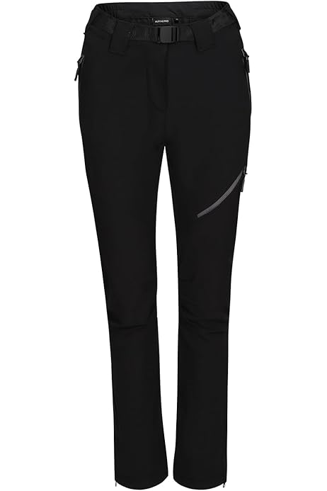 Jeans Damen FLYGAGA Damen Softshell-Hose – Winddicht, Gefüttert