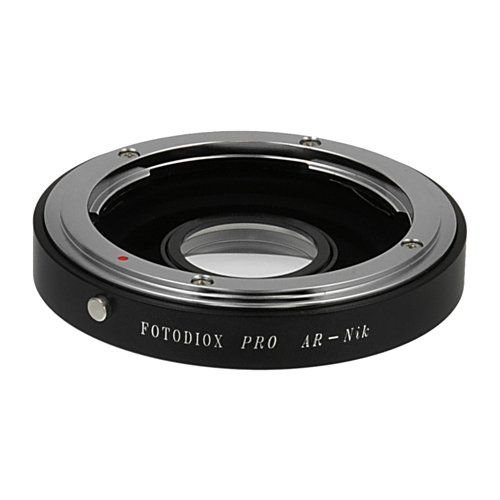 Fotofiox Pro - Adaptateur de monture d objectif  pour objectif Konica AR et appareils photo Nikon F-Mount DSLR