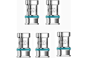FUMO BIANCO ROSSO Voopoo - Conf. 5 pz Pnp Coil di ricambio per sigaretta elettronica, diverse resistenze disponibili (TR1 1.2 Ohm)
