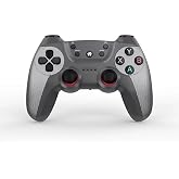 XO GP3 Turbo &Ouml;zellikli Kablosuz Gamepad | PC, PS3 ve Android Uyumlu Kablosuz Oyun Kolu, Seri Atış (Turbo) Modlu Ergonomik Blu