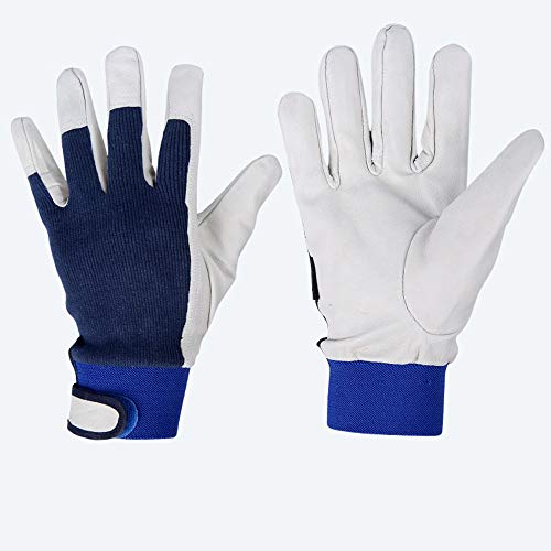 Preisvergleich Produktbild Arbeitsversicherung Handschuhe Leder Treiber Schweißhandschuhe Weiche Tragbare Handschuhe