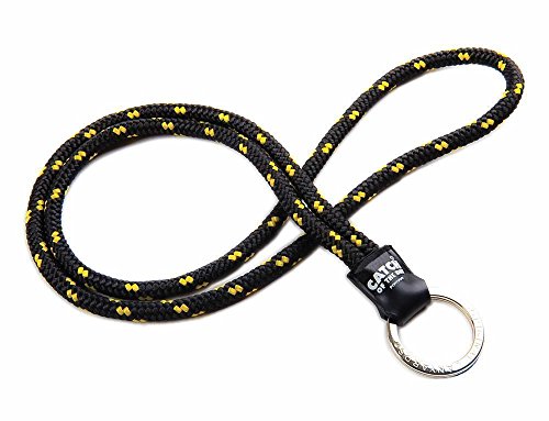Preisvergleich Produktbild Lanyards® CATCH CLASSIC Schwarz / Gelb