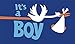 Produktbild Premium Qualität 5 Ft X 3 ft 5 'x3' Flagge ITS A BOY NEW BORN Baby