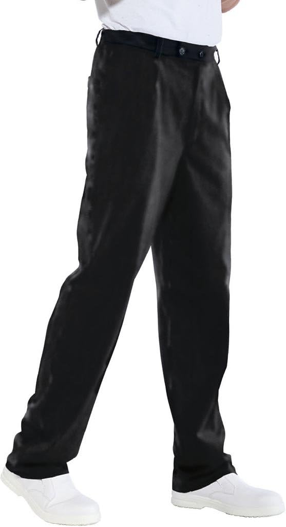 Chef's work trousers, black