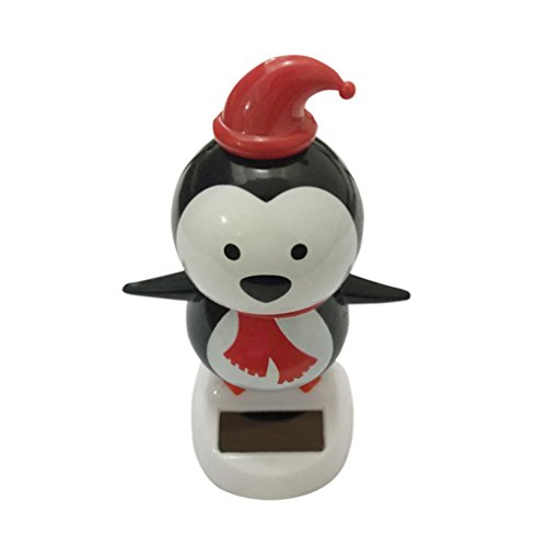 Preisvergleich Produktbild Gaddrt Halloween Weihnachten Solarbetriebene Tiere Tanz Swinging Spielzeug Animierte Bobble Tänzer Auto Dekor Büro Zuhause Deko Neu auto Spielzeug (C)