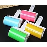 Como se muestra en la imagen Generic color al azar: limpiador Cute Color quitapelusas lavable pelusas Sticky Picker pelo de mascotas Fluff Remover reutilizable cepillo