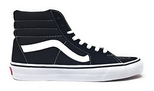 Vans, Zapatillas Altas Unisex Adulto, Negro (Black/White), 36 EU