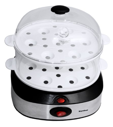 Karcher EK 212 Eierkocher mit 2 Ebenen für 1-14 Eier (inkl. Messbecher und Eierpiekser) - 3