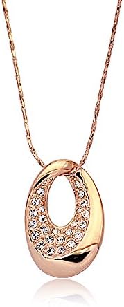 La Vivacita Mystry necklace Swarovski crystal 18ct Gold plated Quality gift for women