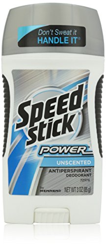 Speed Stick Antiperspirant & Deodorant Solid, Unscented, 3 oz by Speed Stick