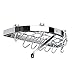 Produktbild Hahn Trading 40804 Premium Wandregal, halbrund, chorm glänzend