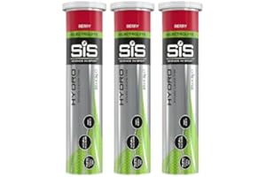 MONEY-MATE MM SiS Go Hydro Zero Sugar Effervescent Electrolyte Tablets Berry - Hydration Supplement [3 Pack] - Boosts Performance, Replenishes Electrolytes, Ideal for Athletes