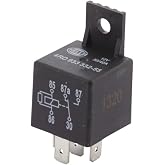 HELLA Relay, working current - 12V - 5poles - switch contact