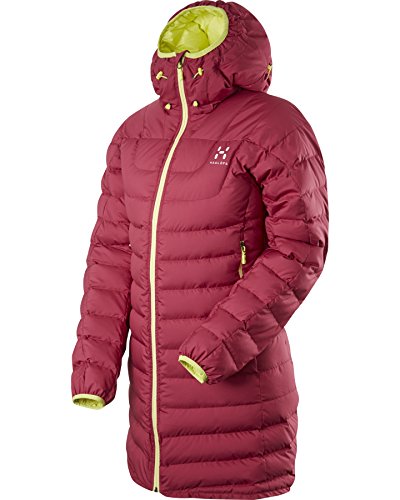Haglöfs, Parka Imbottito Donna Bivvy, Rosso (Rosa (Volcanicpink)), M