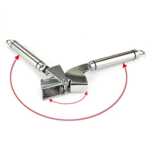 IDEALEBEN Edelstahl Knoblauchpresse Walnussknacker Ingwerpresse - 6