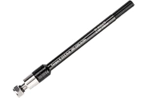 Besshepplo Adaptateur d'essieu traversant de remorque de vélo, tige d'essieu de remorque de vélo, pièces de conversion spécifiques à la remorque, essieu de remorque de vélo pour vélos avec différentes