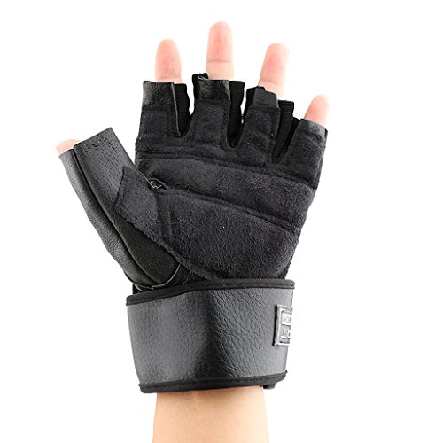 Gazechimp Trainingshandschuhe – Gewichtheben, Radfahren, Fitness Handschuhe mit Handgelenkstütze - 6