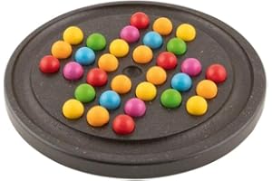 GOKI Solitaire: Ø 20 cm, Holz, lasiert, 33 Kugeln, per Stück