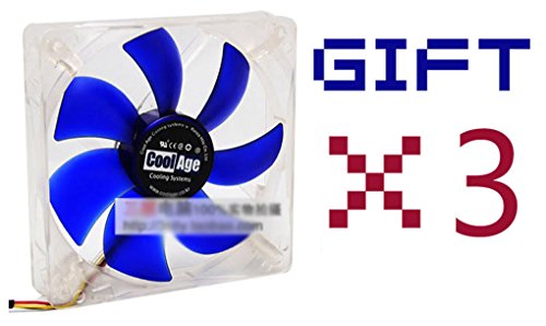 Tanli Solid Durable PMMA Open Air Mining Fall Computer Rahmen Rig Geschenk 3pc Fan & Schalter BTC/ETH/LTC/DOGE - 4