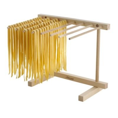 Lakeland faltbarer Trockenständer für frische Pasta, in Holz, 35,5x23,5x29cm