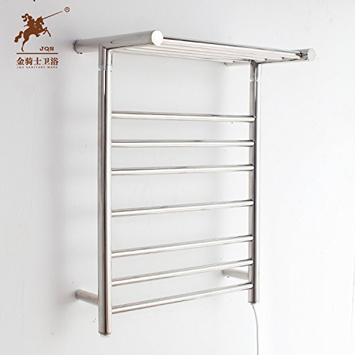 Preisvergleich Produktbild Hlluya Handtuchhalter Edelstahl elektrische Handtuchhalter smart Thermostat mit Einer Zeitschaltuhr Edelstahl 304 elektrische Handtuchhalter CE, GS, saa Zertifiziert 9031,610 * 510 * 550