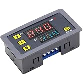 T3230 220V 20A Programlanabilir Dijital LED Ekranlı Zamanlayıcı Gecikme R&ouml;lesi - D&ouml;ng&uuml;sel Zaman Ayarlı Kontrol Kartı