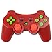 Produktbild PS3 Controller,BEETEST Wireless Bluetooth Double Shock Vibration Controller Gamepad Joystick für Sony Playstation 3 PS3 rot
