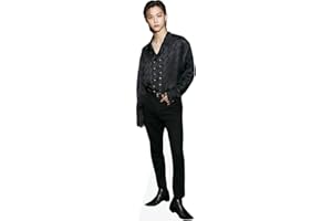 CELEBRITY CUTOUTS Felix Lee (Black Outfit) a grandezza naturale