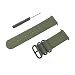 Produktbild kokiya 26mm Nylon Uhrenarmband Mit Anderem Zubehör Nylon Uhrenarmband - Armeegrün