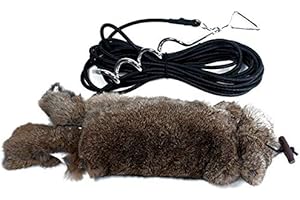 Mystique Dummy Running Kaninchendummy Rabbit mit Fell RRFF100