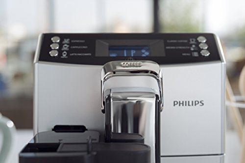Philips EP4050/10 Kaffeevollautomat (CoffeeSwitch, Milchkaraffe, AquaClean) silber - 2