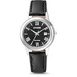 Citizen Damen-Armbanduhr Analog Quarz Leder FE1081-08E