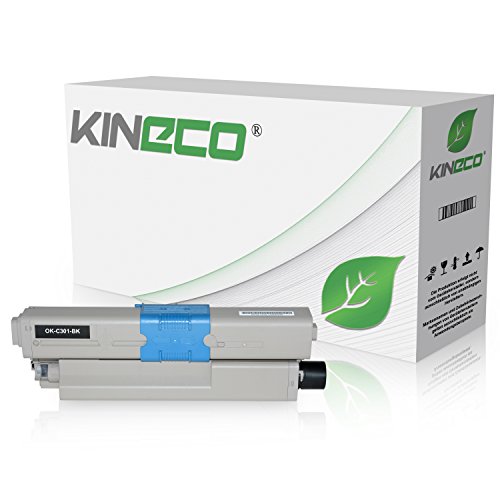 Toner kompatibel zu OKI C301DN, C321DN, MC332DN, MC340, MC342DN, MC342DNW, MC340 Series - 44973536 - Schwarz 2.200 Seiten