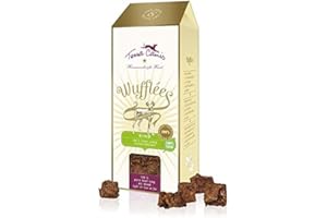 Terra Canis Polmone di manzo - Wufflées Light, 100g I Premium snack gluten-free e grain-free con ingredienti di qualità human-grade al 100% I Ipocalorico I Senza zuccheri e insaporitori