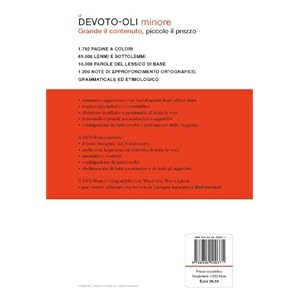 Il Devoto-Oli minore. Vocabolario della lingua ita