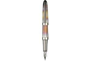 DIPLOMAT Aero Flame - Penna stilografica con confezione regalo