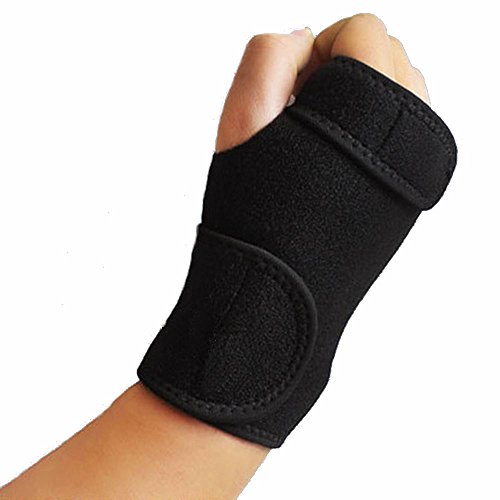 1 Stück rechts oder links Hand Träger herausnehmbare Schiene Handgelenkbandage Handgelenkstütze für Karpaltunnelsyndrom, Sehnenscheidenentzündungen, Schmerzen mouse-hand-Syndrom und Sport Verletzungen - 3