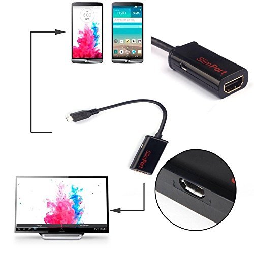 COWEEN Slimport zu HDMI Videokonverter MyDP geeignet für Smartphones / Tablets mit SlimPort/MyDP-Anschluss - 2