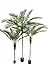 Produktbild artplants - Künstliche Phönix-Palme ELITON mit hellem Stamm, 210 cm - Kunst Palme / Dekopalme