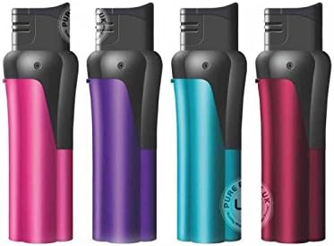 Zenga ZL7 Slim Jet Windproof Turbo Blue Flame Metallic Lighter by Pure Price