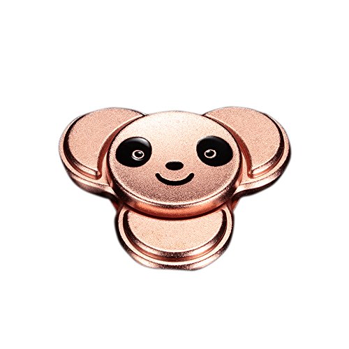 Fidget Spinner, Kanke quality Metal Hand Spinner Cute Kung Fu Panda Design 4 Different Colors Ceramic Ball Bearing 2 to 5 Min Long Spinning Time, Great Toy Gift for Kids and Adults