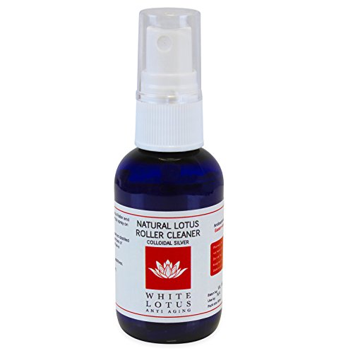 White Lotus Anti Aging- Natürliche Derma Roller/Stamp Reiniger 50ML – antibakteriell, gegen Pilze, antiviral – sicher und leicht anzuwenden - 7