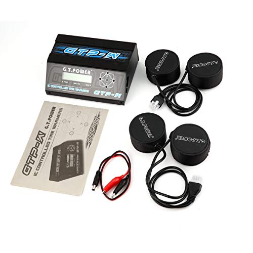 Preisvergleich Produktbild Banbie GTP-W IC Temperaturgeregelte Gummireifenwärmer Tassenwärmer für 1 / 10 Auto